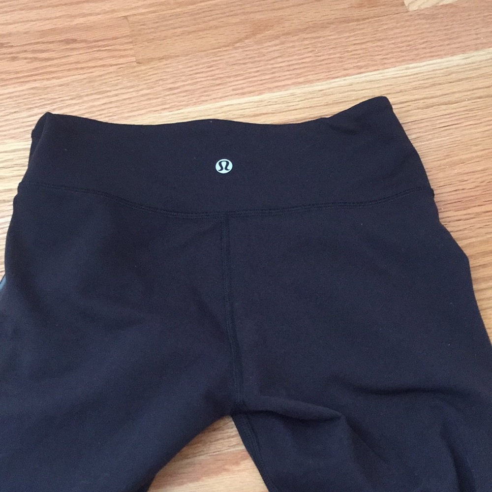 lululemon athletica Black Leggings with Side Laser-Cut Panels - Picture 4 of 4